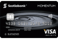 Scotia Momentum® VISA* Infinite card