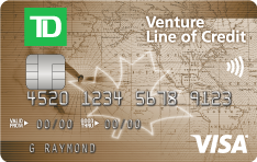 TD Venture Line of Credit VISA® Card