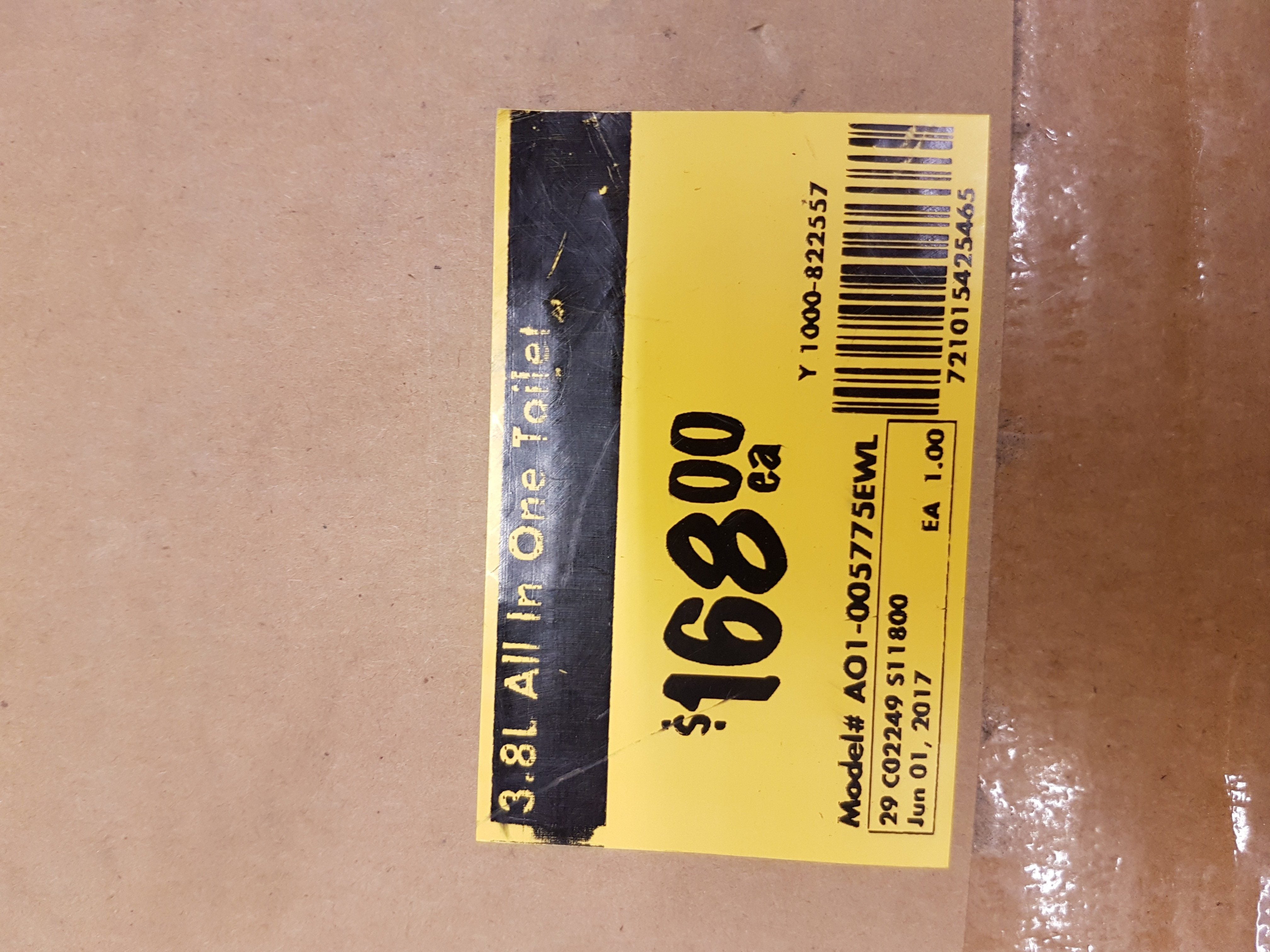 [Home Depot] Meadowvale HD GB all in one toilet Forums