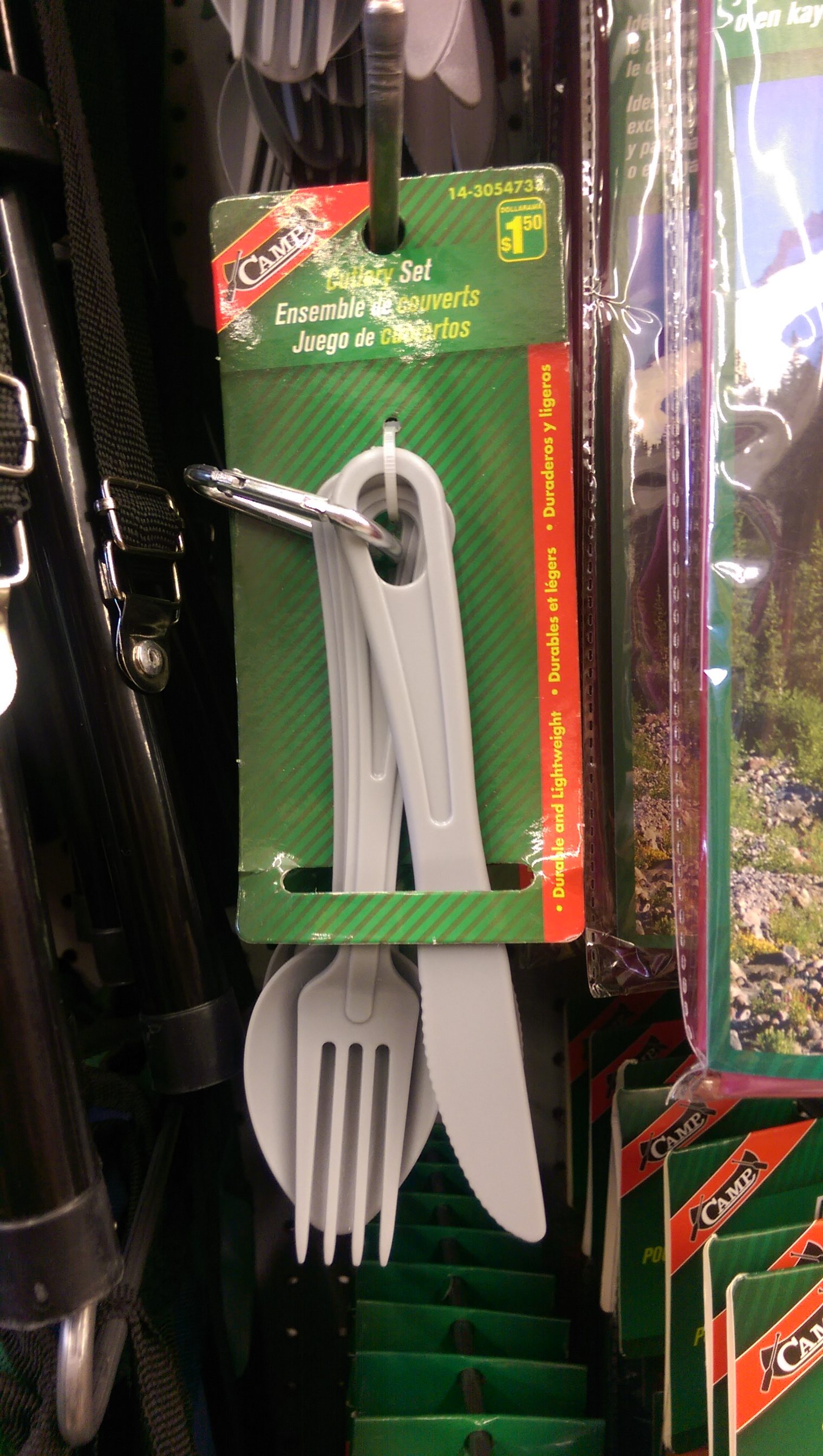 [Dollarama] Camping/Outdoors Items 1.25 4 Forums