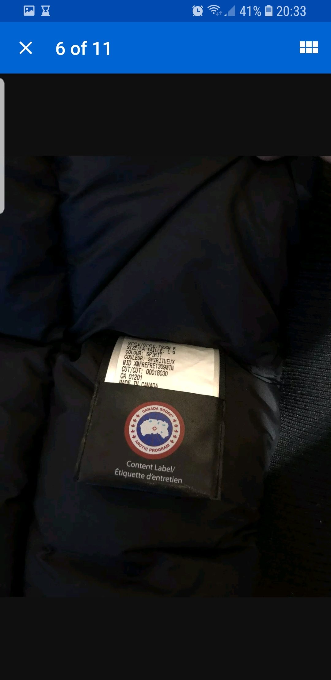 Canada goose 01201 outlet zip code