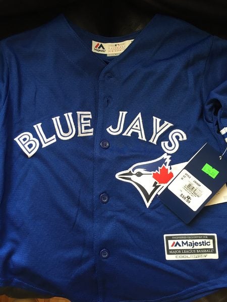 Pretty sure I just found a Game Worn Jays jersey at a thrift.. :  r/Torontobluejays