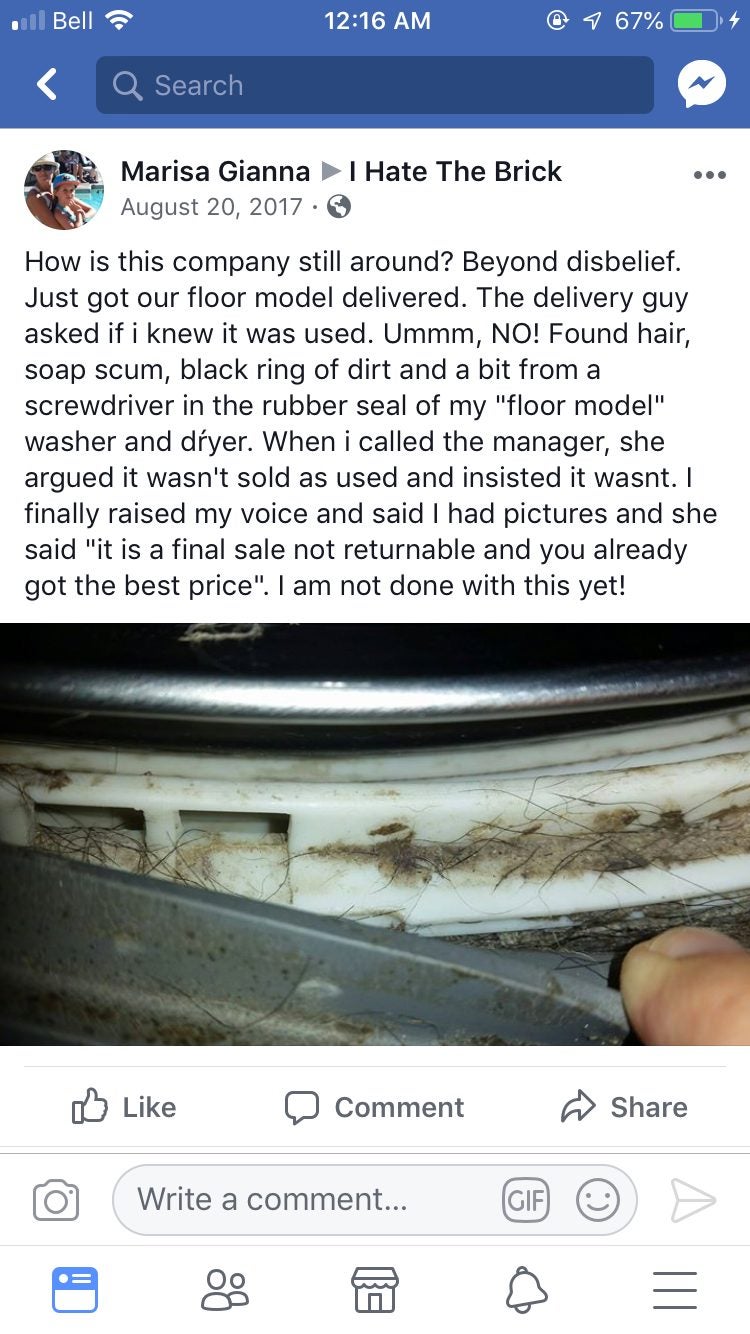 Brick extended warranty Forums