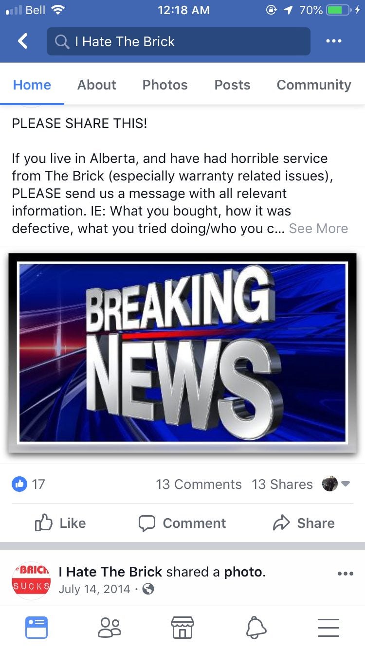 Brick extended warranty Forums