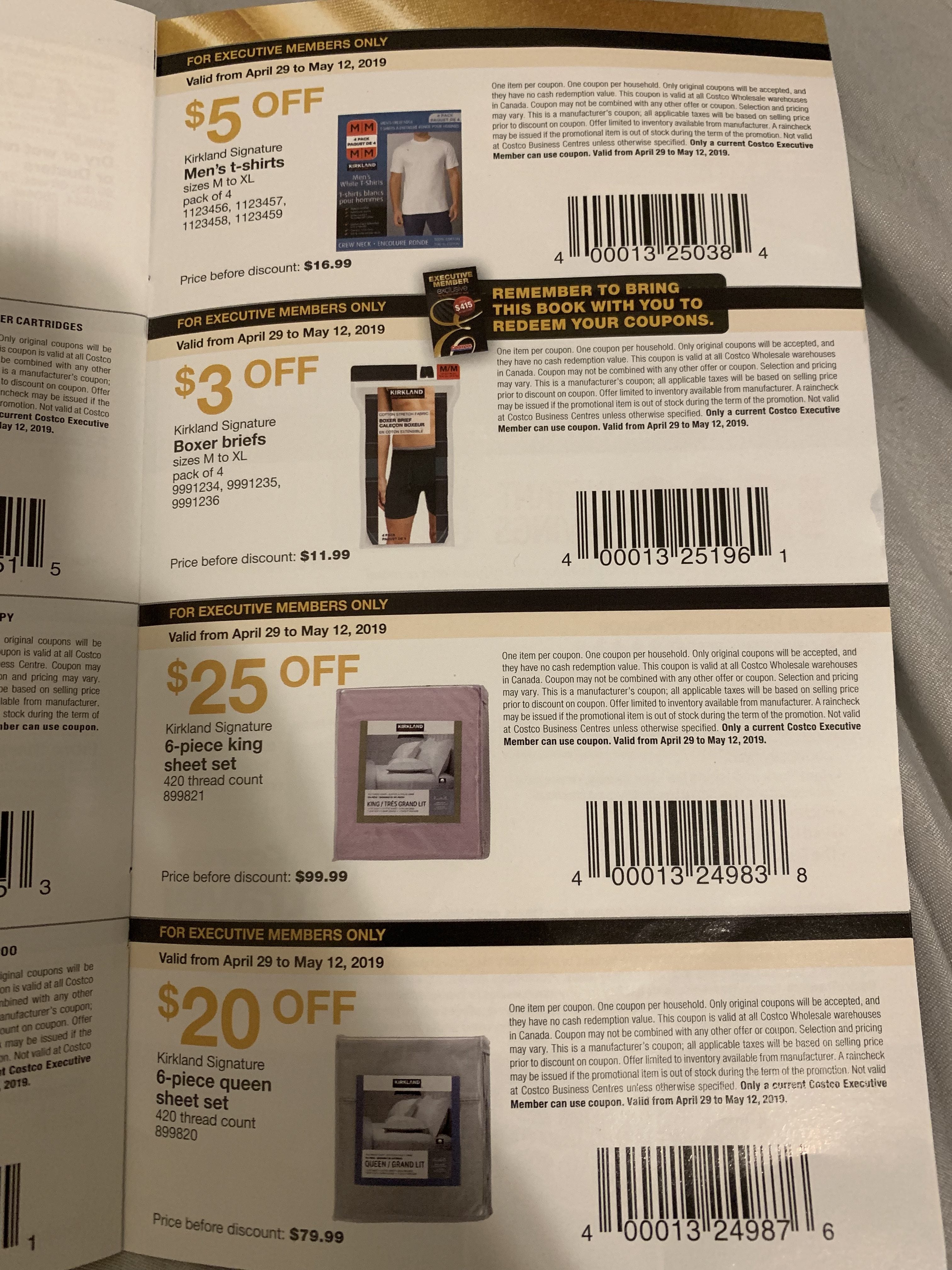 [Costco] Costco Executive Member Coupons are Back!