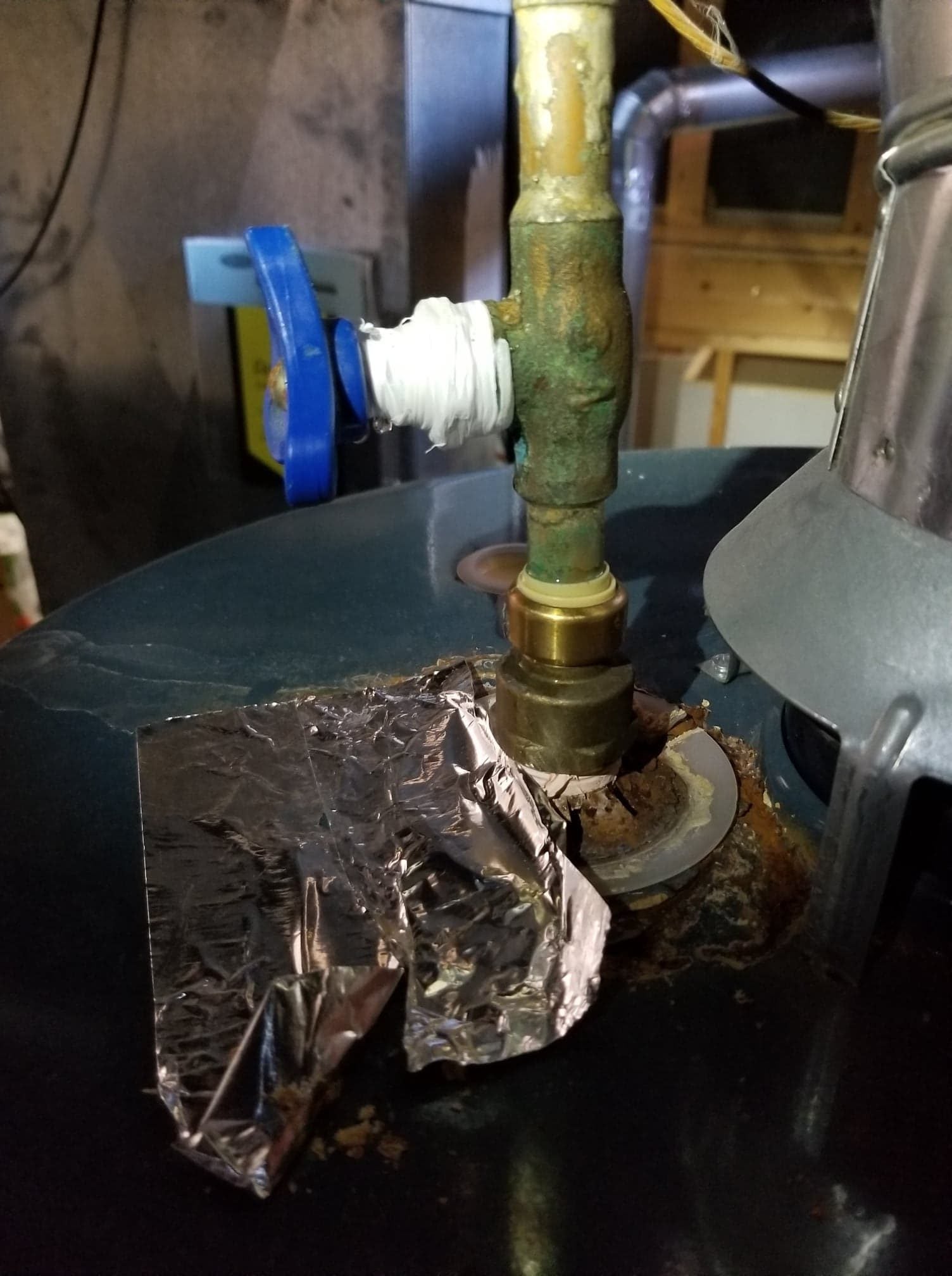 Reliance Hot Water Tank and Cold Water Intake Valve Leaking