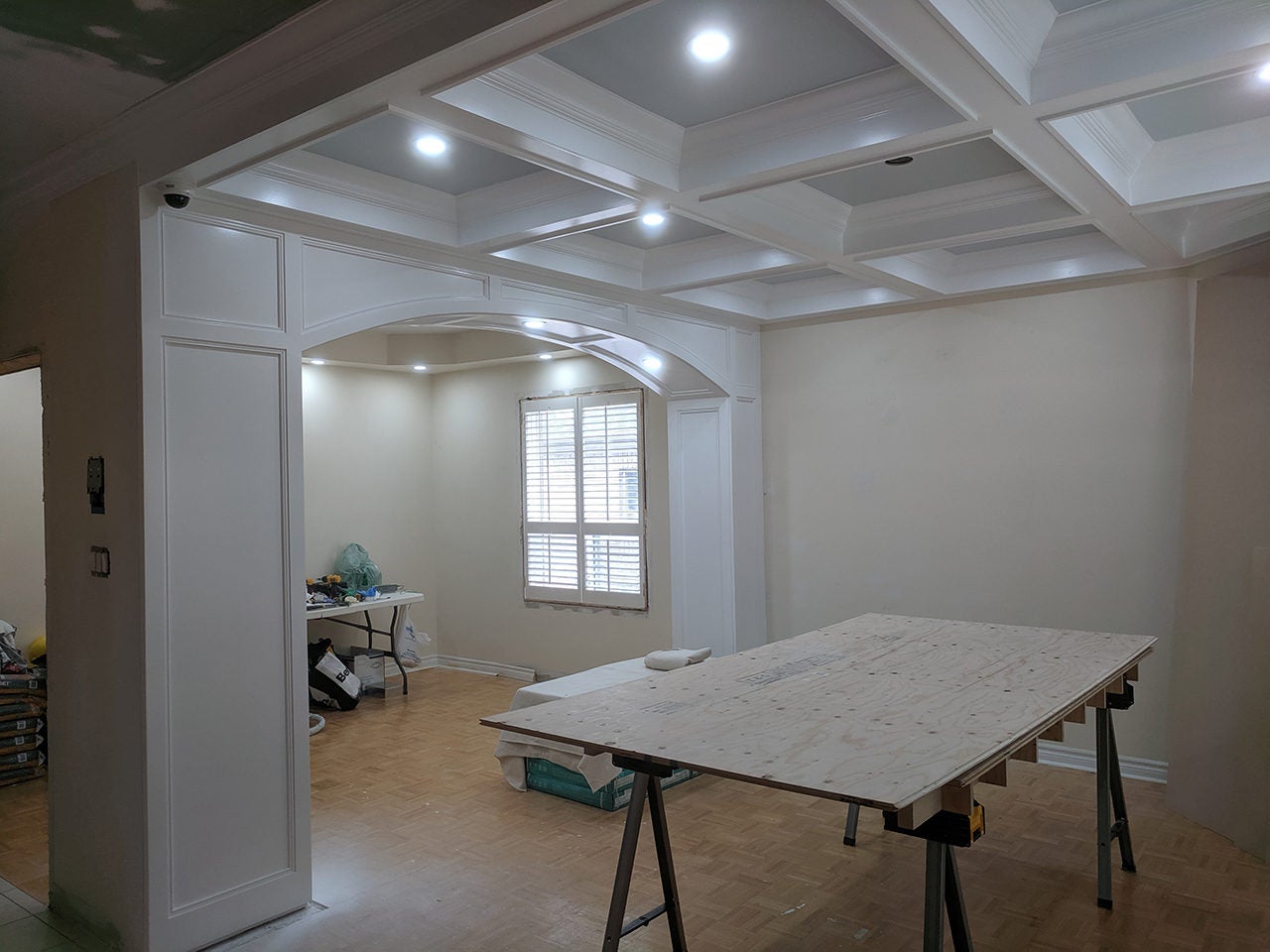 DIY: Archway Moulding & Wall Paneling - RedFlagDeals.com Forums