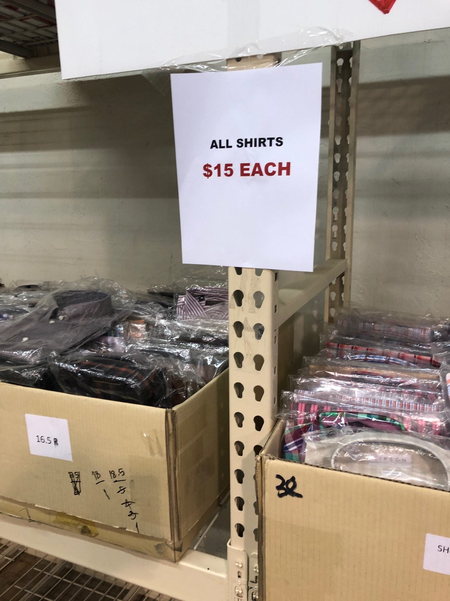 lipson shirts warehouse sale 2019