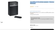 Bose Canada SoundTouch 10 wireless speaker – Factory Renewed $124.99