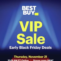 Best Buy - V.I.P. Sale - Early Black Friday Deals Flyer