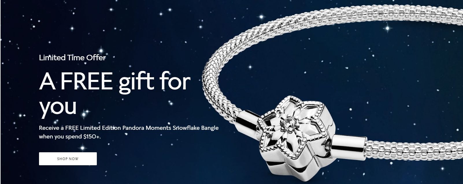 Buy Pandora Bracelet Snowflake shine Bright Star Online in India - Etsy
