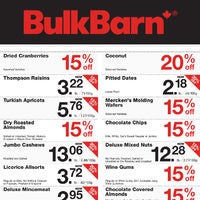 Bulk Barn - 2 Weeks of Savings Flyer