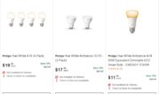 Home Depot Philips Hue - select clearance - 70% YMMV