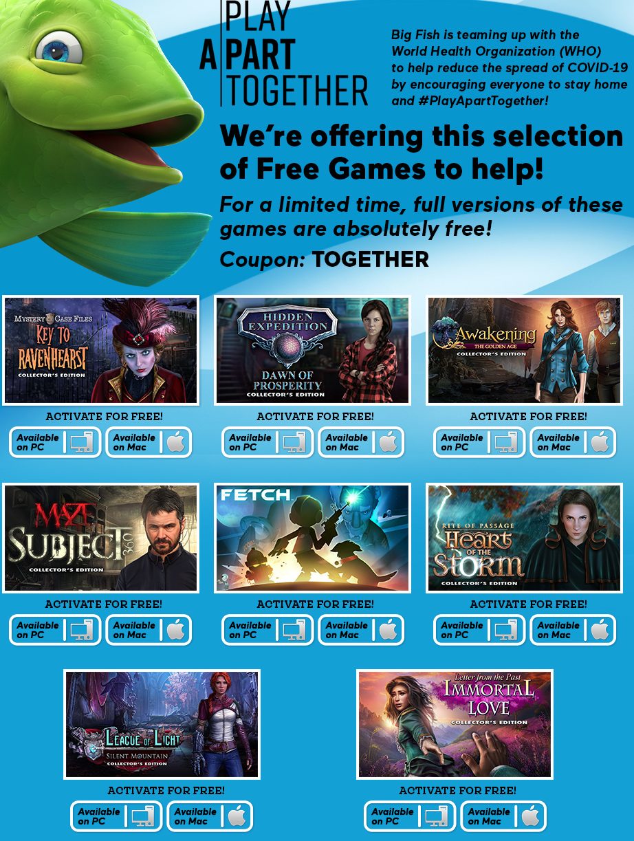 Big Fish Games] 8 Hidden Object Games *FREE (PC & Mac) - RedFlagDeals.com  Forums