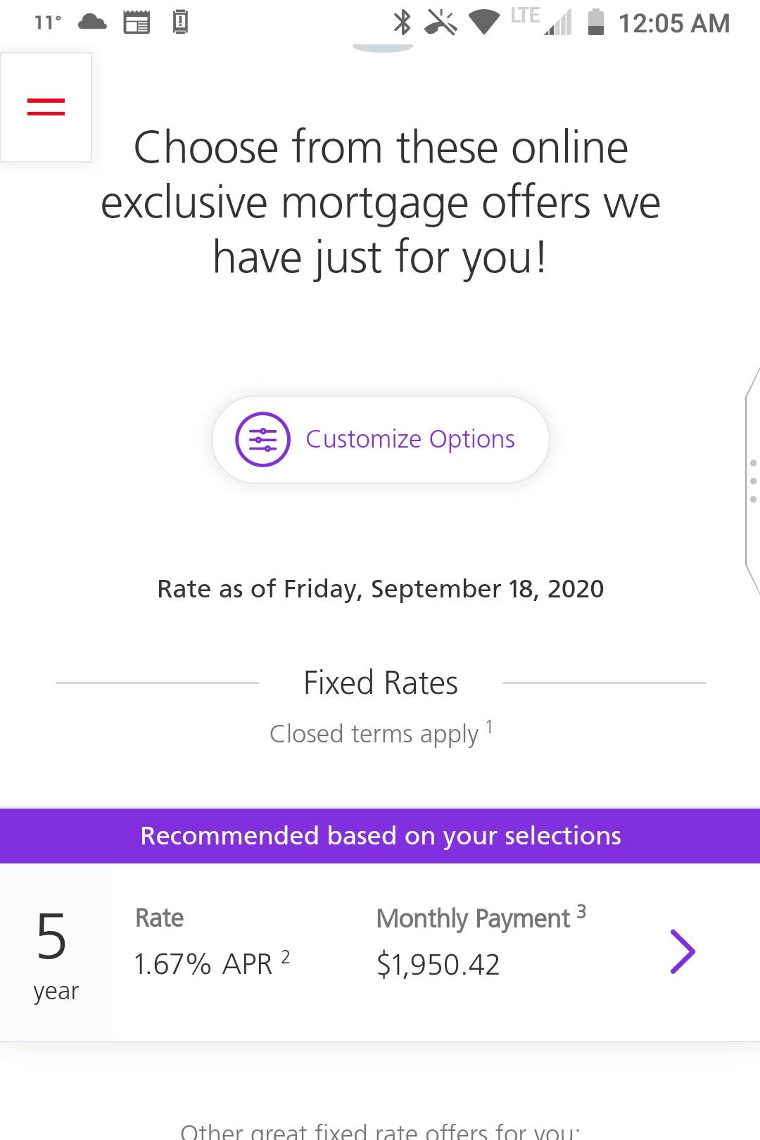[Scotiabank] Scotiabank eHome new 345 year Mortgage Rates Page 12