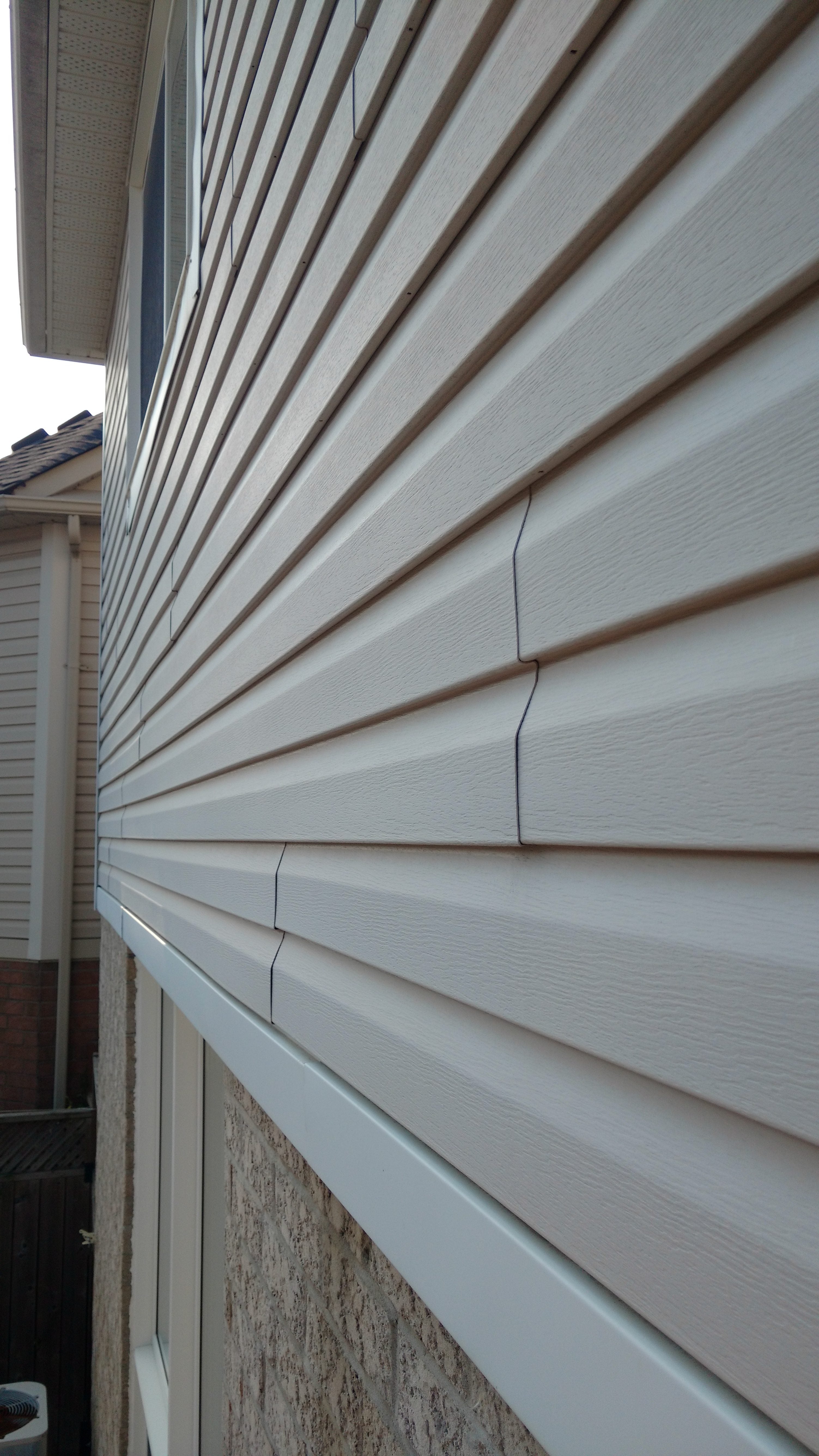 Drip sound and bulge in siding Forums