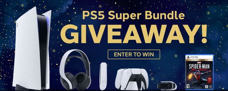 Enter to Win a PlayStation 5 Super Bundle from RedFlagDeals.com!