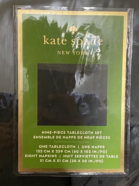 Costco] Kate Spade Tablecloth Set $ (in warehouse, YMMV) -   Forums