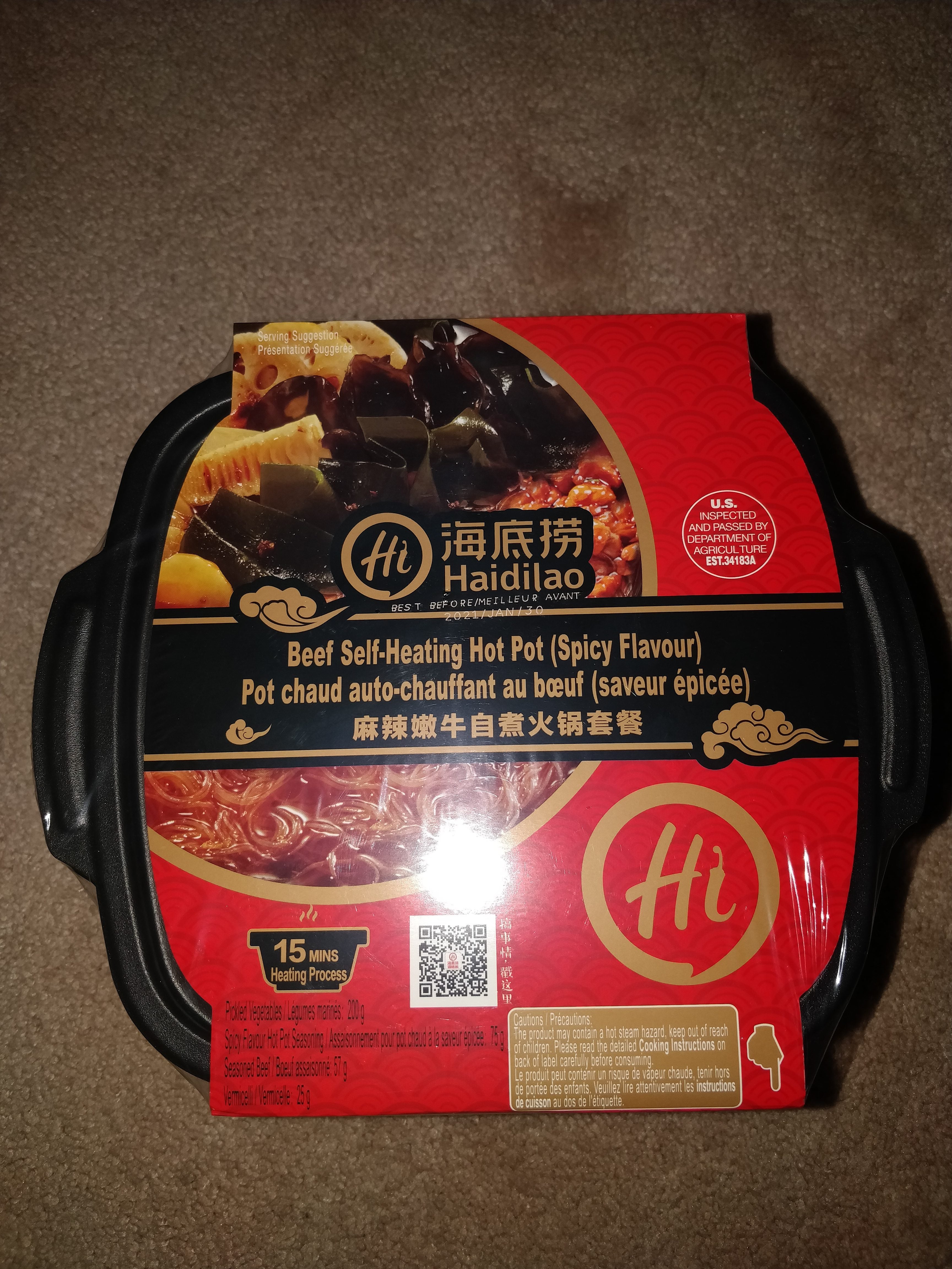 How to use Self-heating hotpot step by step.