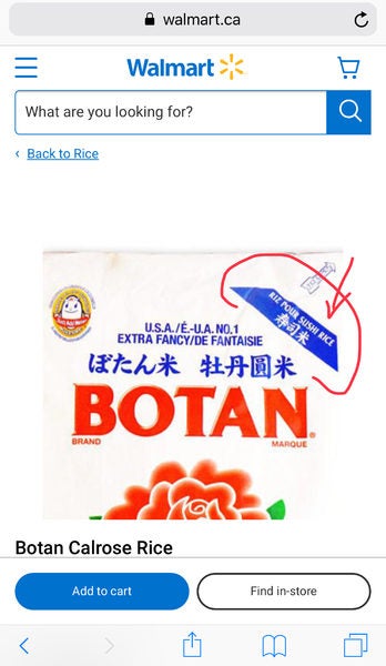 [Walmart] Botan Calrose Rice- 8kg - from $17.97 to $11.88 - Page 5 ...