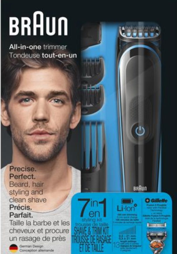 Me George Hanbury maagpijn [Walmart] Braun 7-in-1 All-in-one trimmer MGK5045, Beard Trimmer & Hair  Clipper, Black/Blue - RedFlagDeals.com Forums