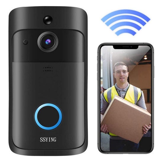 3. Best Budget Pick: SSYING HD Video Wi-Fi Doorbell Camera