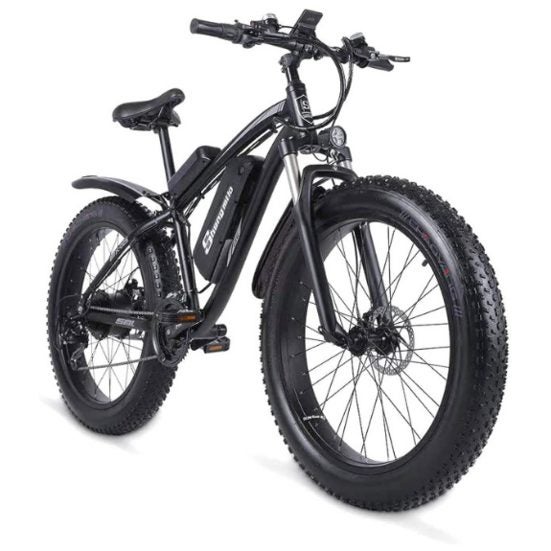 3. Best All-Season: Sheng milo-MX02S 26 Inch Fat Tire Electric Bike