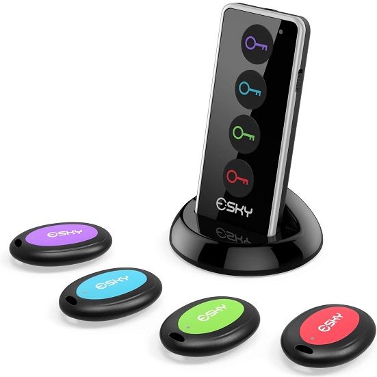 3. Best RF Key Finder: Esky Wireless Item Locator