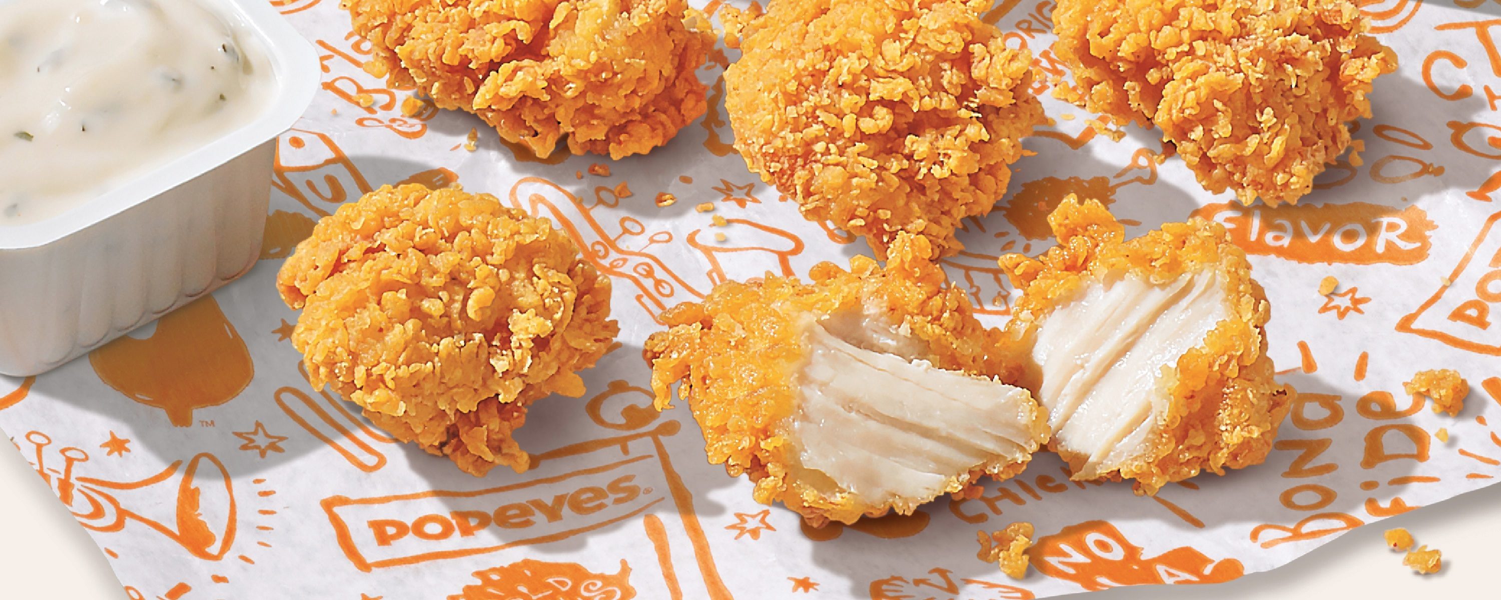 chicken nuggets at popeyes