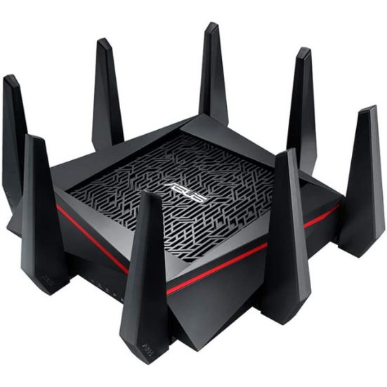 1. Editor’s Pick: Asus AC5300 Wireless Tri Band Gigabit Router
