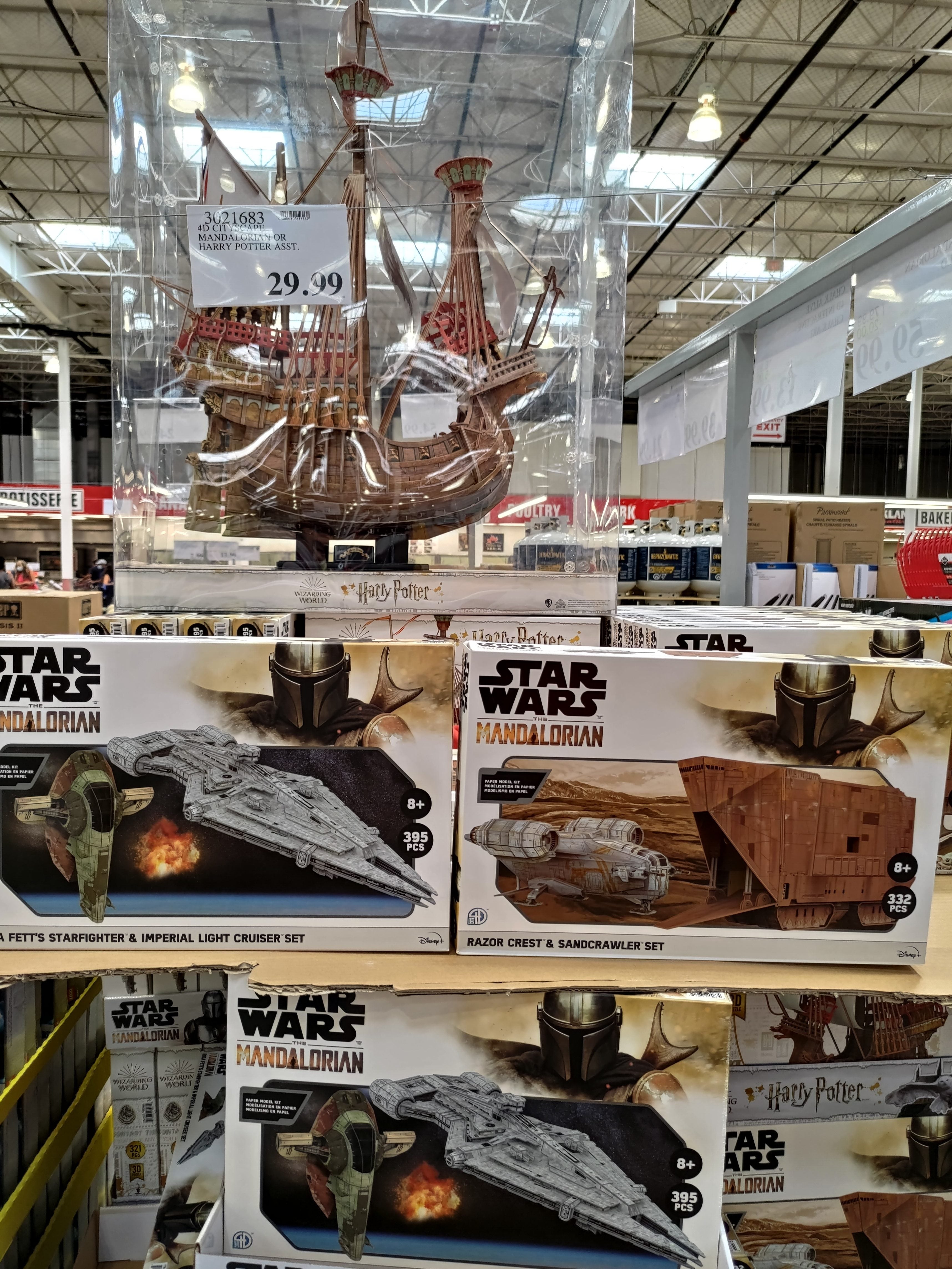 [Costco] Star Wars Mandalorian paper model kits 29.99 RedFlagDeals