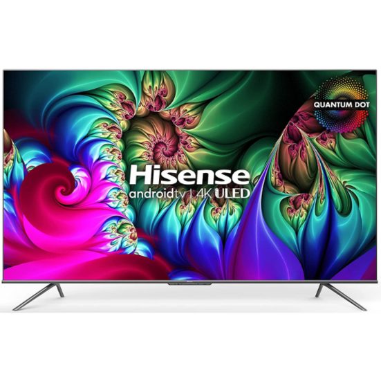 6. Best Splurge Buy (QLED): Hisense 75U78G- 75" Smart 4K QLED 120 Hz Dolby Vision HDR10+ Android TV