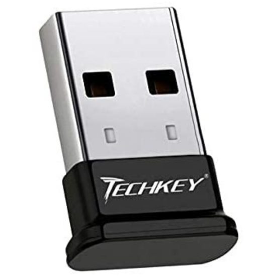 5. Best Budget Pick: Techkey USB Bluetooth Dongle 4.0