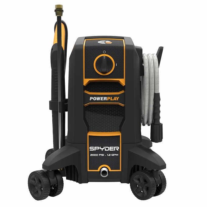 [Costco] Powerplay Spyder 2000 PSI Electric Pressure Washer with High Pressure Foam Cannon 129.