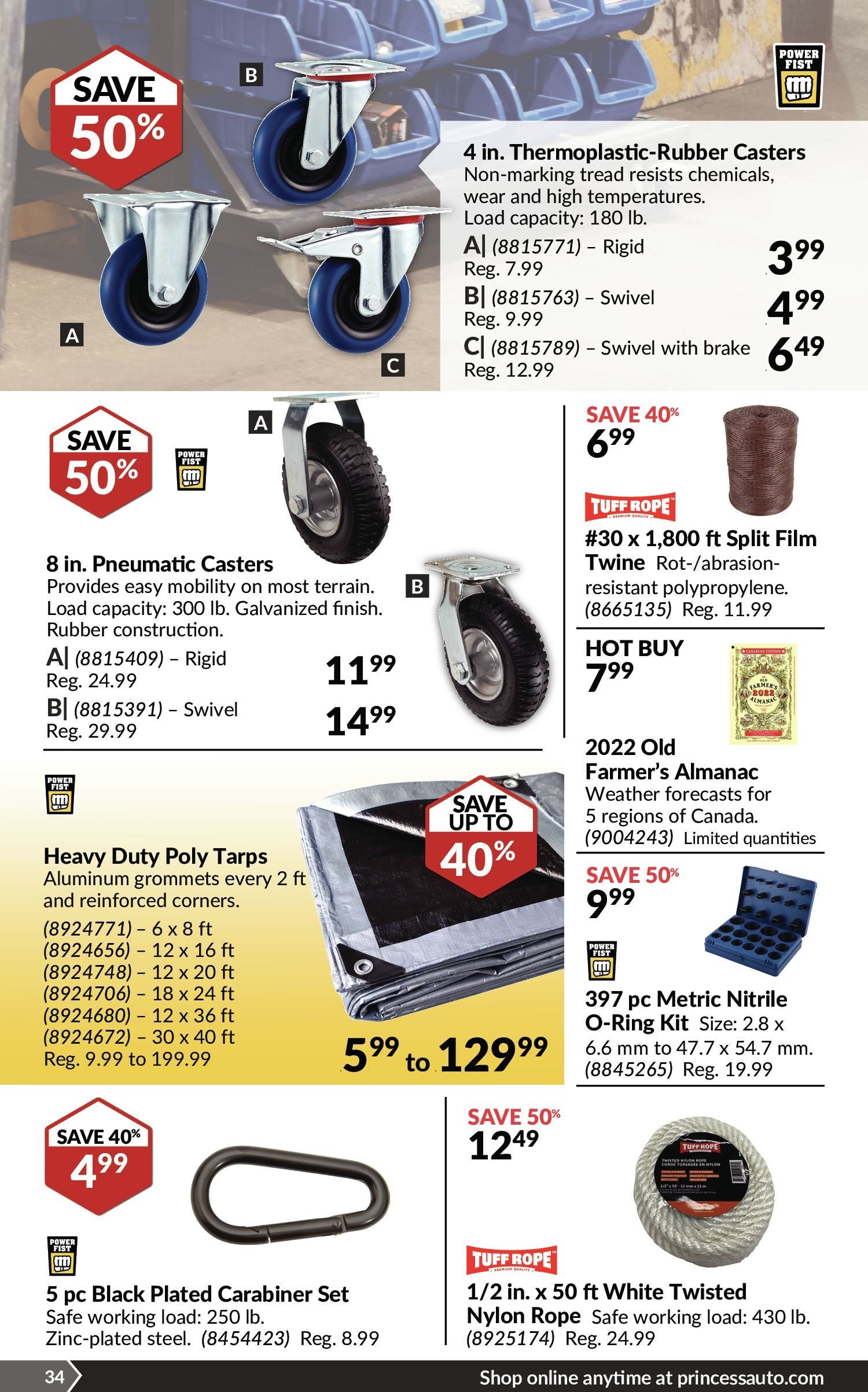 Princess Auto Weekly Flyer - 2 Week Sale - Ready For Indoor