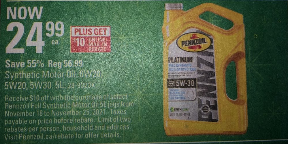 canadian-tire-pennzoil-synthetic-oil-5l-for-only-22-79-10-mail-in
