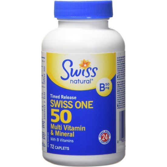 1. Editor’s Choice: Swiss Natural Timed Release All in One Multi Vitamin