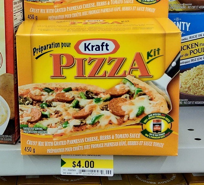 [Dollarama] Dollarama Kraft pizza kit 1.50 Forums