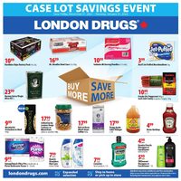 London Drugs - Case Lot Savings Event Flyer