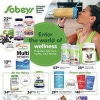 Sobeys - Enter The World of Wellness Flyer