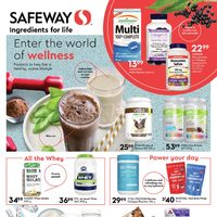 Safeway - Enter The World of Wellness Flyer