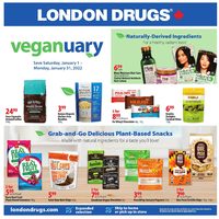 London Drugs - Veganuary Flyer