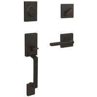 Home Front by Schlage - "Etchings/ Crosbie" Handleset/lever Combo