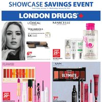 London Drugs - Showcase Savings Event Flyer