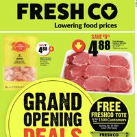 Fresh Co - 2395 Don Mills Rd. Store Only - Grand Opening Deals Flyer