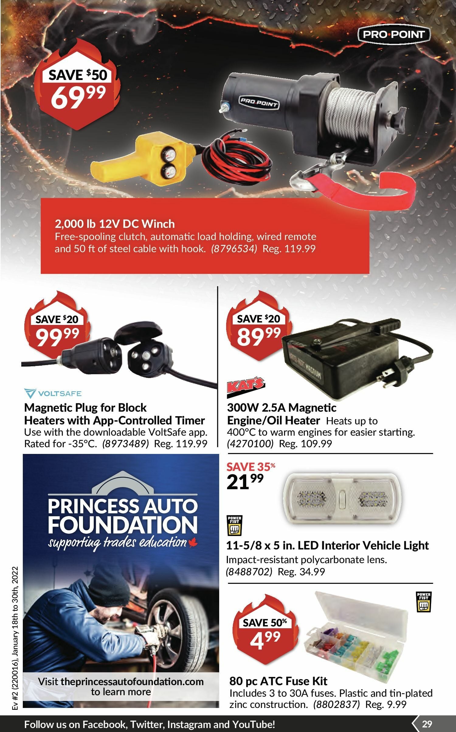 Princess Auto Weekly Flyer - 2 Week Sale - Red Hot Deals - Jan 18 – 30 -  RedFlagDeals.com