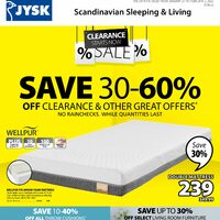 JYSK - Weekly Deals - Clearance Sale Flyer