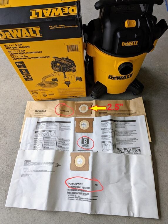 [Costco] Dewalt 6 Gallon Wet/Dry Vac 64.99 YMMV Forums