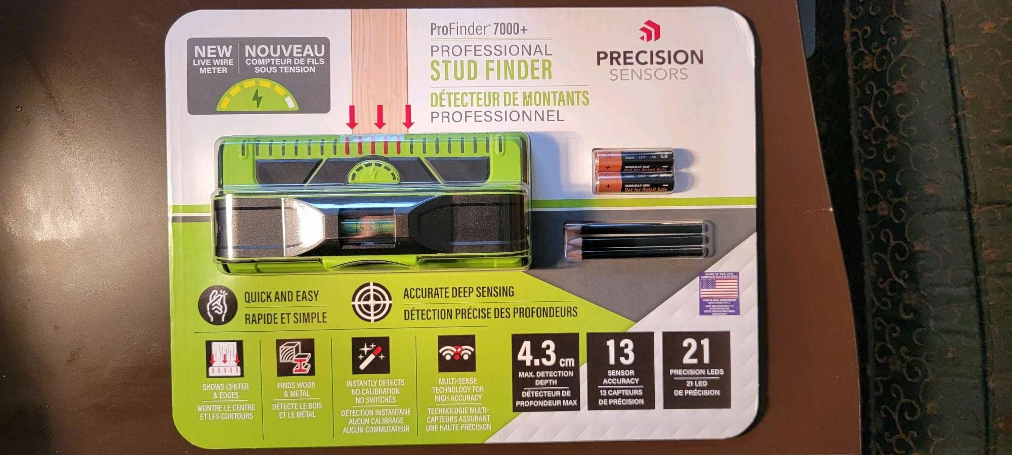 [Costco] Precision Sensors ProFinder 7000+ Professional Stud Finder 29.97 [CLEARANCE Costco in