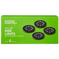 Everday Essentials Outdoor Solar LED Disk Light 
